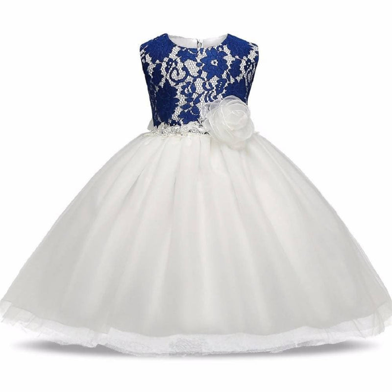 Asmaani Baby Girl Multi Color Satin A-Line Maxi Full Length Dress (AS-DRESS_22050) - Distacart