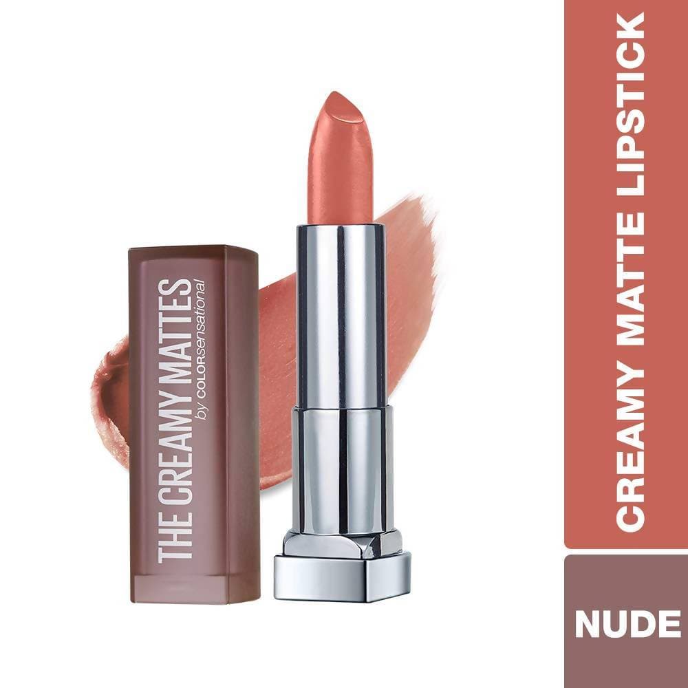 Maybelline New York Color Sensational Creamy Matte Lipstick / 656 Clay Crush - Distacart
