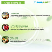 Thumbnail for Mamaearth Argan Shampoo For Frizz-Free & Stronger Hair