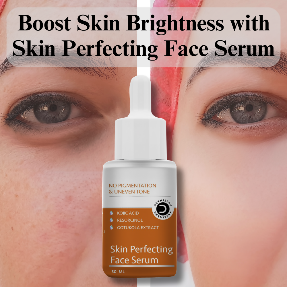 Dermistry Skin Perfecting Fairness Face Serum Resorcinol Kojic Acid Hyper Pigmentation Uneven Tone - Distacart