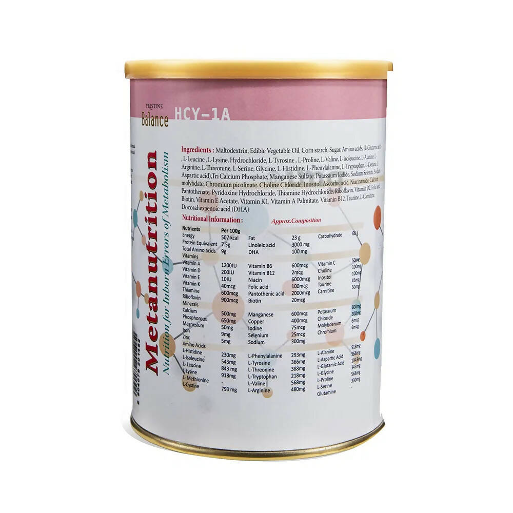 Pristine Balance Metanutrition HCY-1A - Distacart