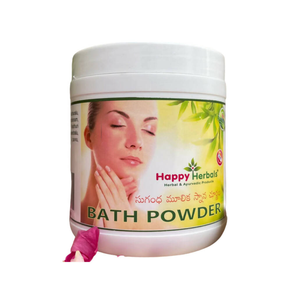 Happy Herbals Bath Powder - Distacart