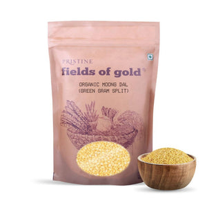 Pristine Fields of Gold - Organic Moong Dal (Green Gram Split)