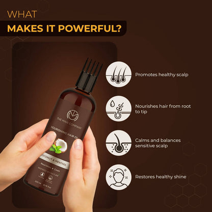 The Man Company Nourishing Hair Oil - Distacart