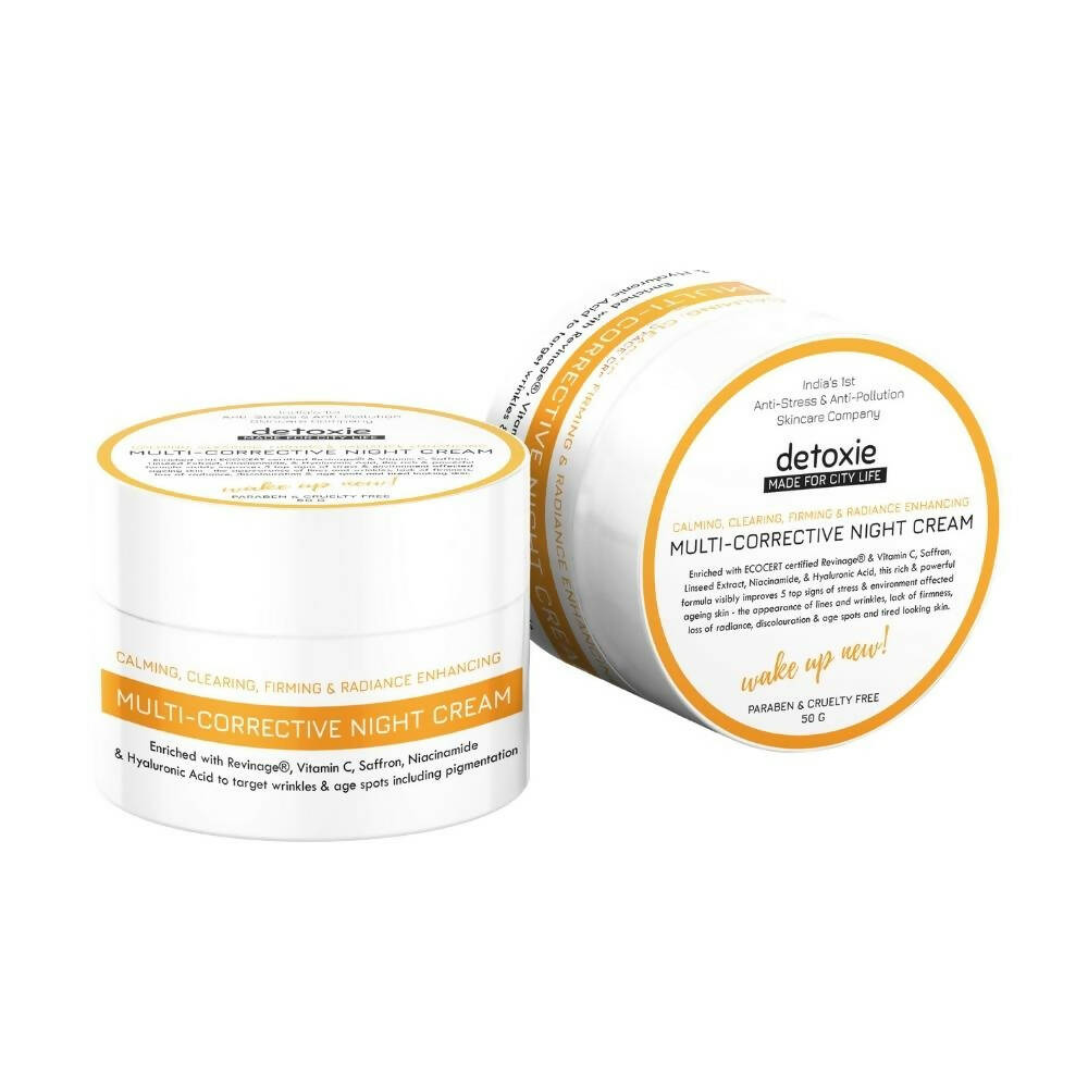 Detoxie Multi-Corrective Night Cream - Distacart