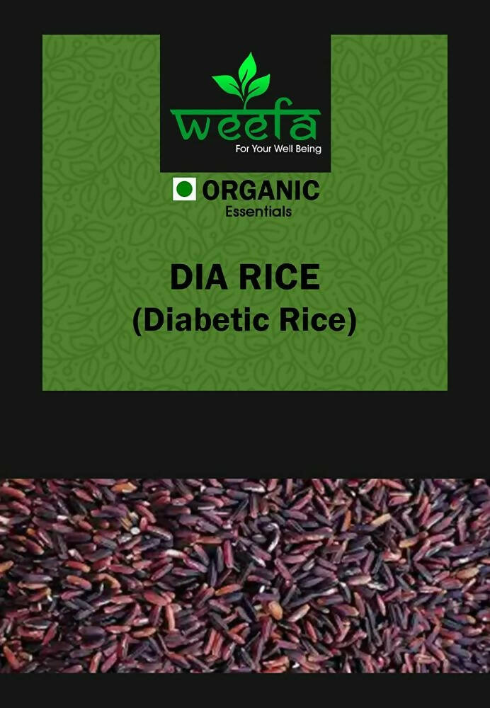 Weefa Organic Low Gi Diabetic Friendly Dia Rice - Distacart