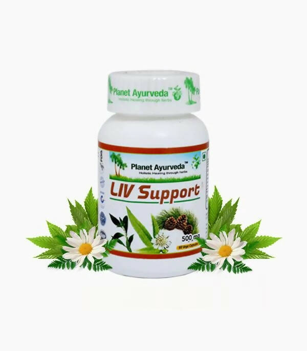 Planet Ayurveda Liv Support Capsules - Distacart