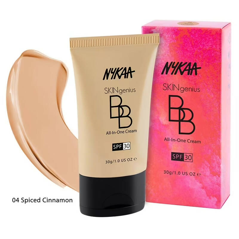 Nykaa Skingenius BB Cream SPF30 - Spiced Cinnamon 04 - Distacart
