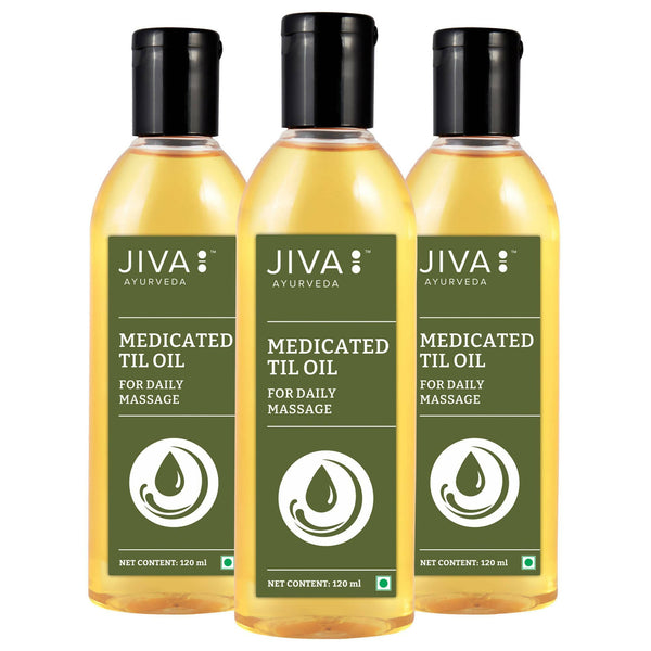 Jiva Ayurveda Medicated Til Oil - Distacart