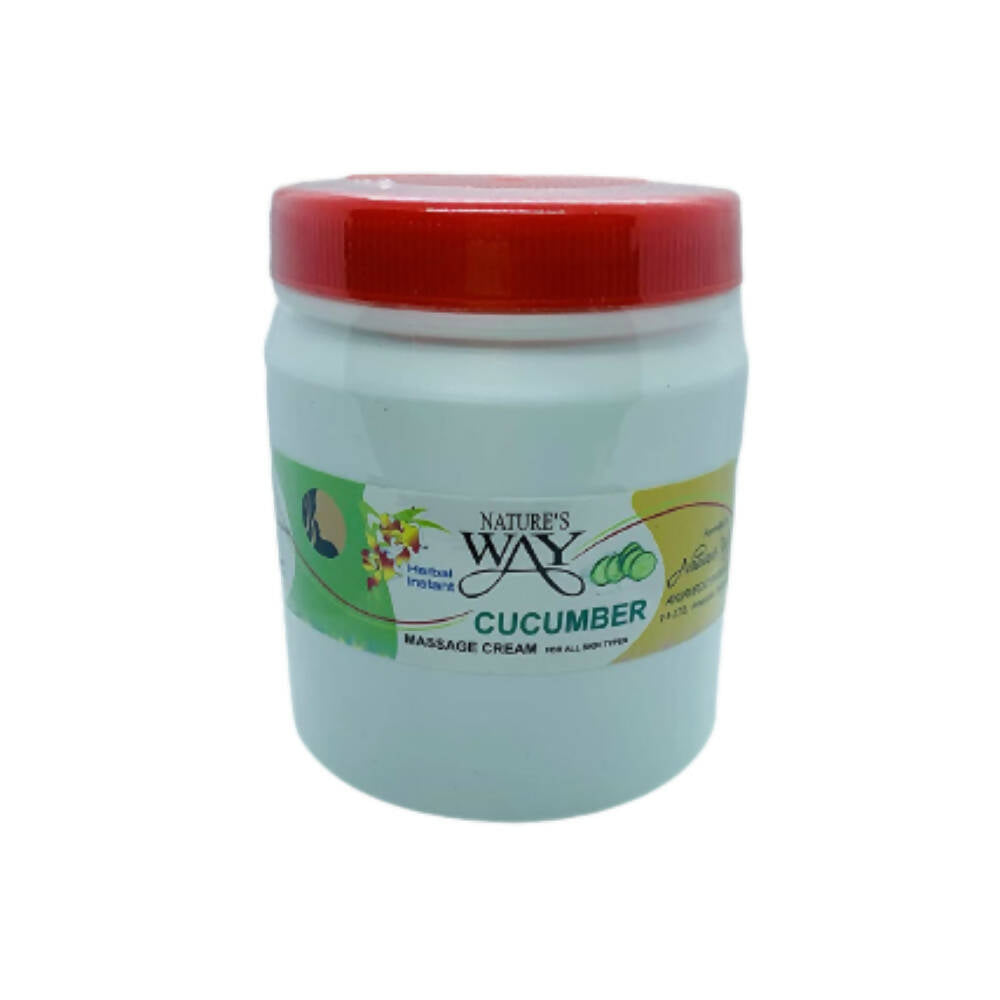 Nature's Way Cucumber Massage Cream - Distacart