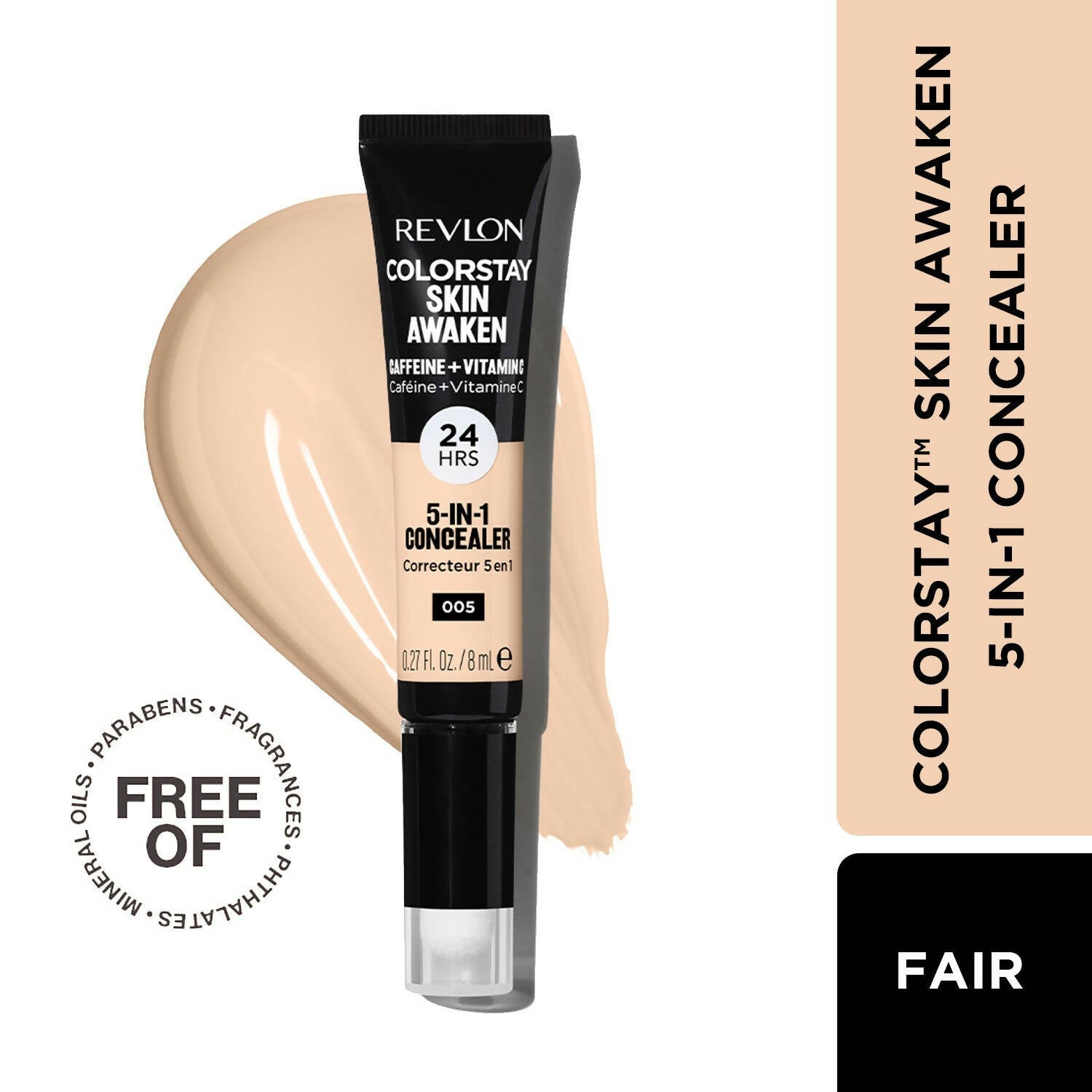 Revlon Colorstay Skin Awaken 5-in-1 Concealer - Fair - Distacart