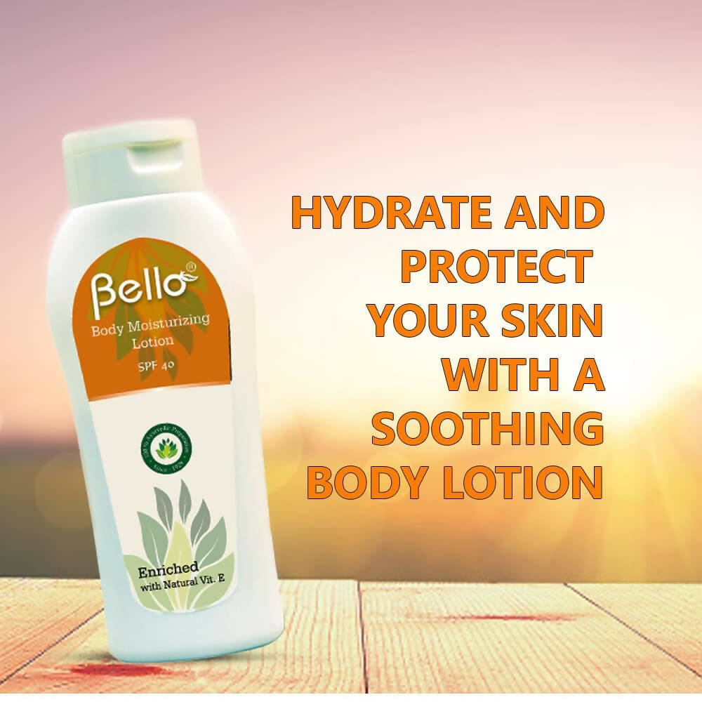 Bello Herbals Body Moisturizing Lotion with SPF40 - Distacart