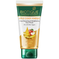 Thumbnail for Biotique Apple Cider Vinegar Deep Cleansing & Brightening Face Wash - Distacart
