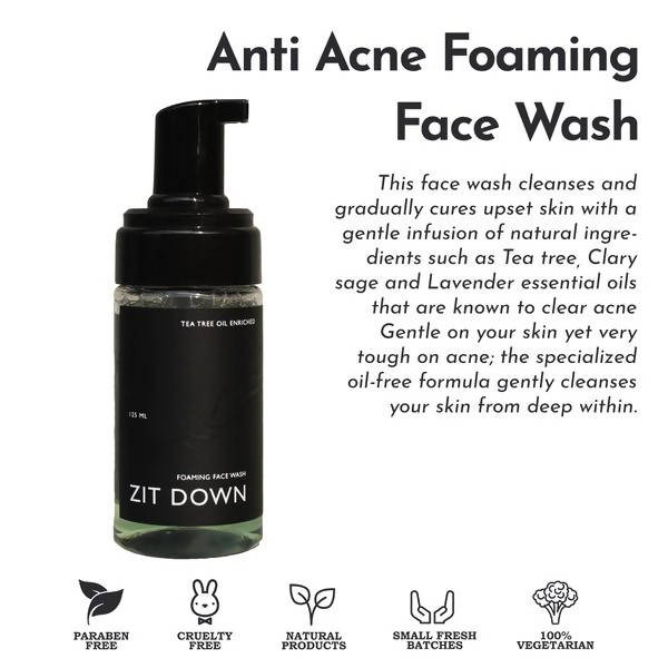 Enn Zitdown Anti Acne Foaming Face Wash 125 ml