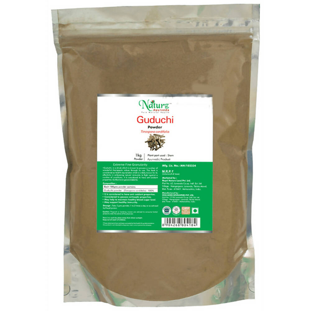 Naturz Ayurveda Guduchi Powder - Distacart