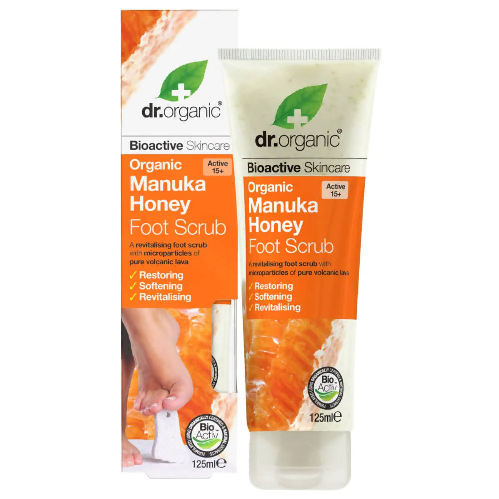 Dr.Organic Manuka Honey Foot Scrub - Distacart