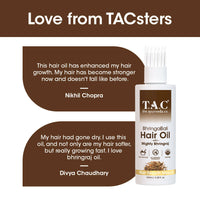 Thumbnail for TAC - The Ayurveda Co. Bhringabali Hair Oil for Hairfall Control & Hair Growth with Bhringraj & Amla - Distacart