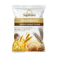 Thumbnail for Saptham Sharbati Whole Wheat Flour - Distacart