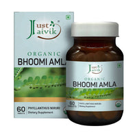 Thumbnail for Just Jaivik Organic Bhoomi Amla Tablets