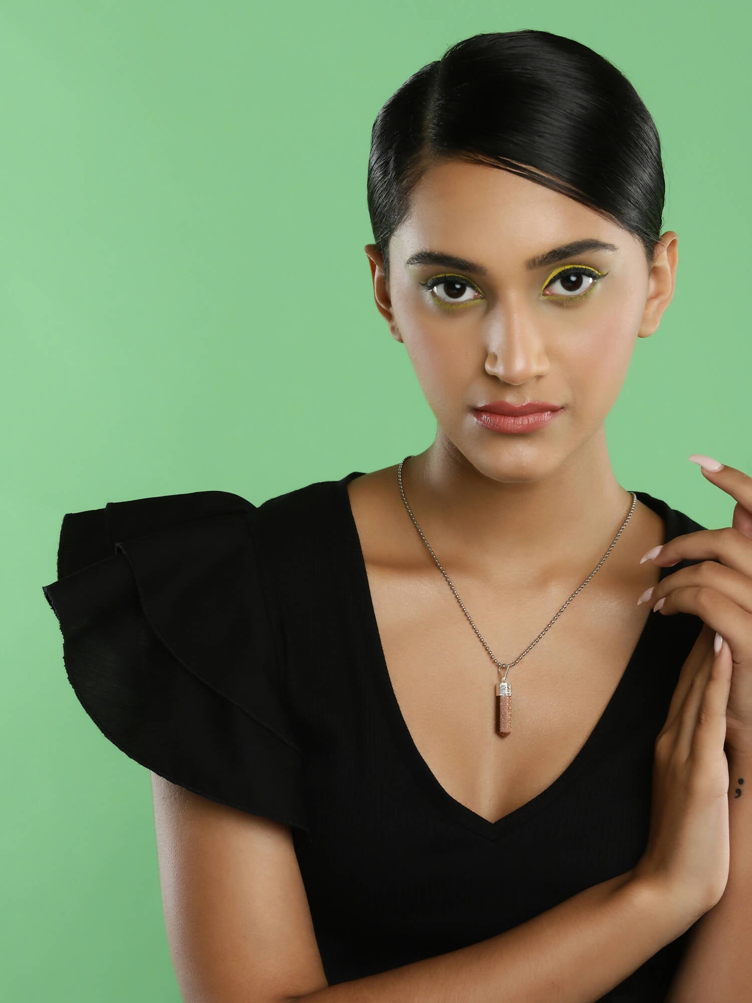 Women's Silver-Plated Chain - Ruby Raang - Distacart