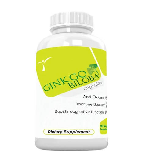 Ramini Bio Nutrition Ginkgo Biloba 500mg Veg Capsules - Distacart