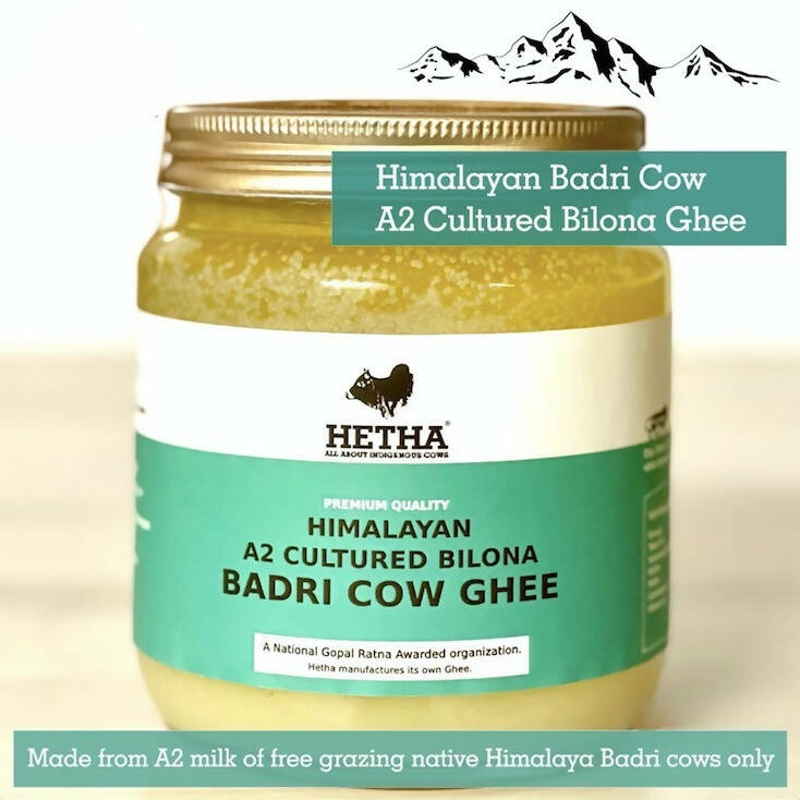 Hetha Himalayan Badri Cow A2 cultured Bilona Ghee / A2 Ghee - Distacart