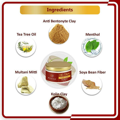 Newish De-Tan Face Pack for Tan Removal - Distacart