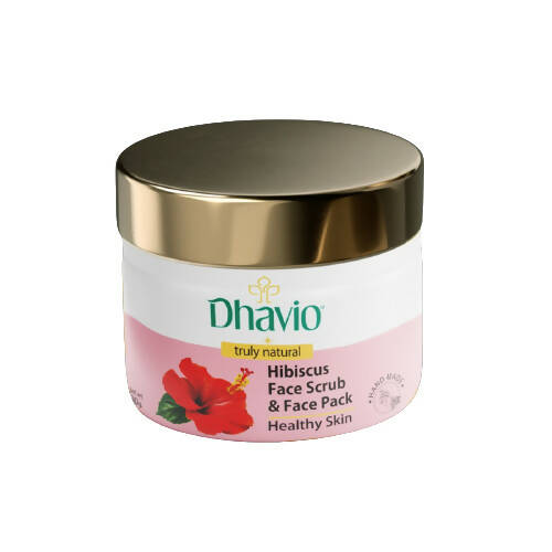 Dhavio Hibiscus Face Scrub & Face Pack - Distacart