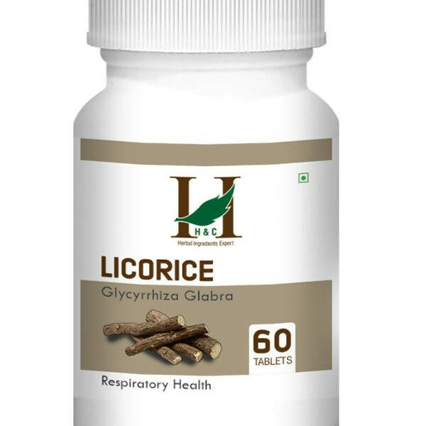 H&C Herbal Licorice Tablets - Distacart