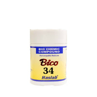 Thumbnail for Haslab Homeopathy Bico 34 Biochemic Compound Tablets