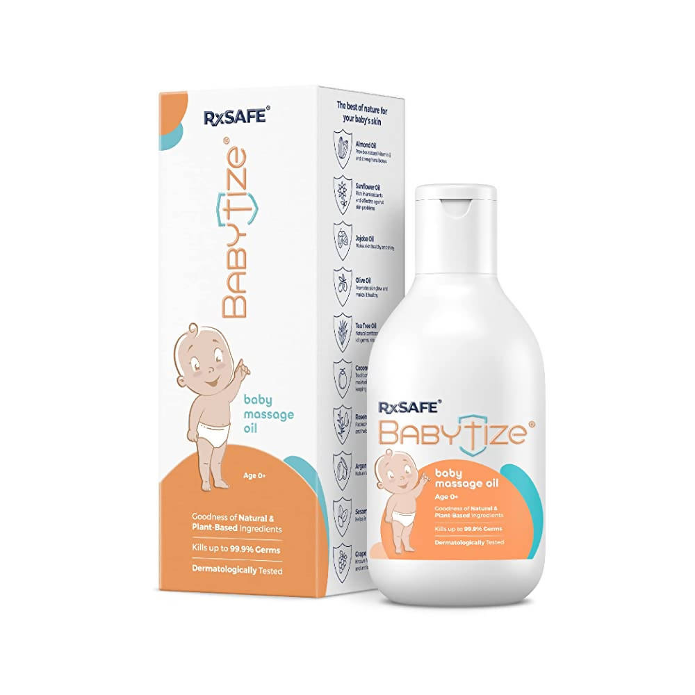 RxSafe Babytize Baby Massage Oil - Distacart