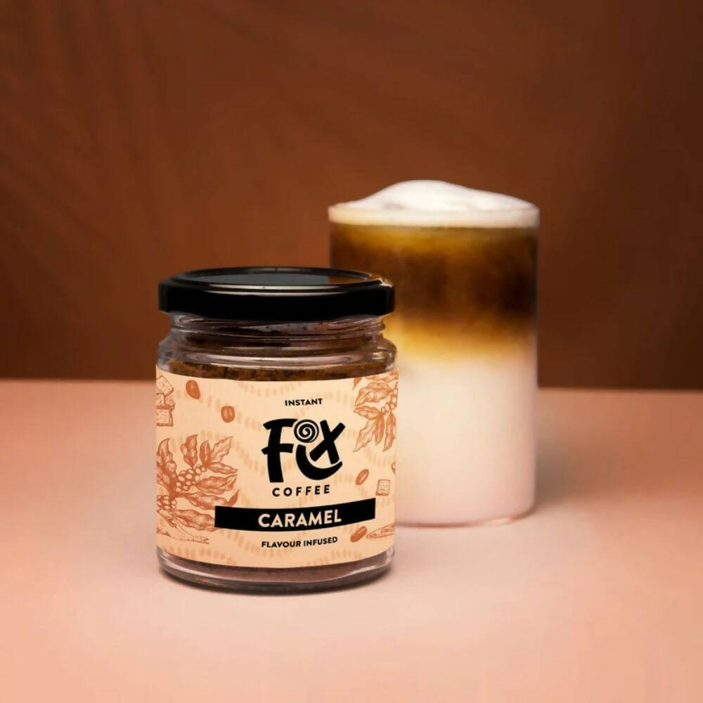 FIX Coffee Caramel Instant Coffee Powder - Distacart