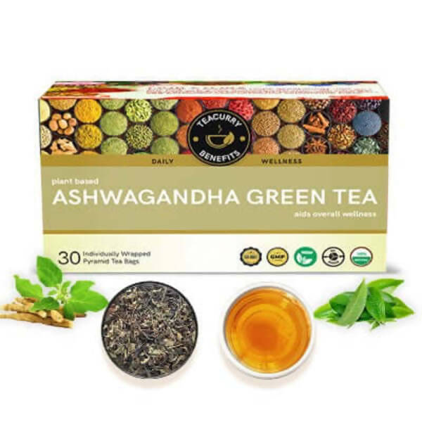 Teacurry Ashwagandha Green Tea - Distacart