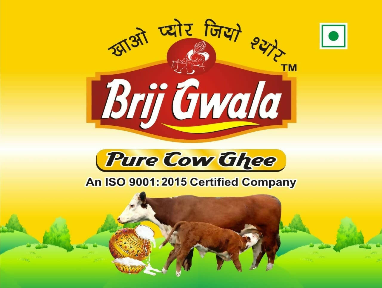 Brij Gwala Desi Cow Ghee - Distacart