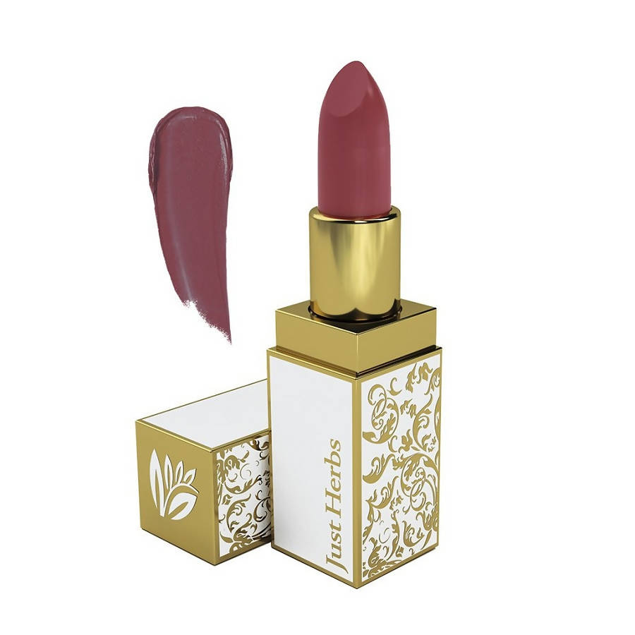 Just Herbs Herb Enriched Ayurvedic Lipstick (Tanvi_5_Deeo_Red) (4.2 Gm) - Distacart