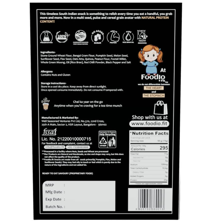 Foodio High Protein Coated Peanuts - Distacart