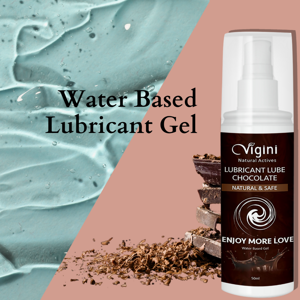Vigini Intimate Chocolate Lubricant Personal Lube Water Based Gel - Distacart