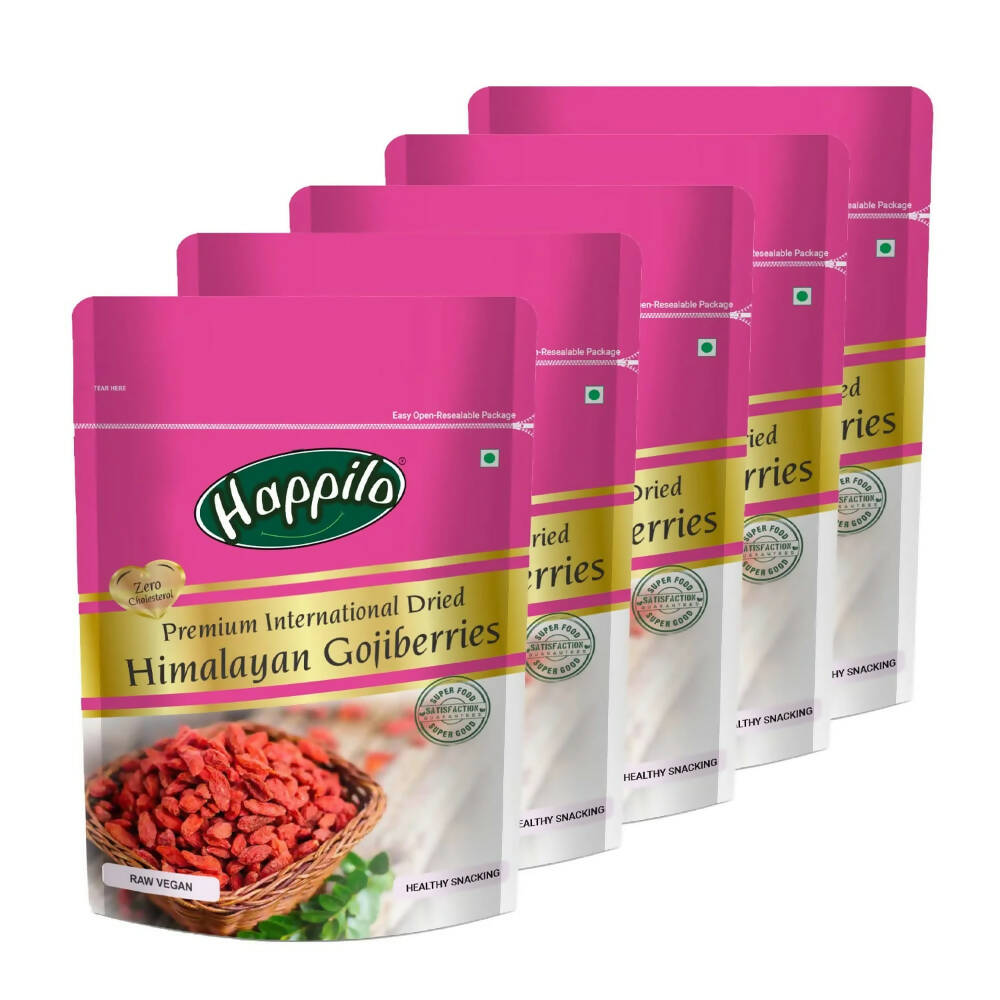 Happilo 100% Natural Himalayan Dried Gojiberries - Distacart