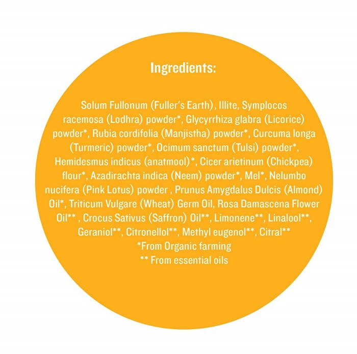 Soultree Radiance Face Pack Ingredients