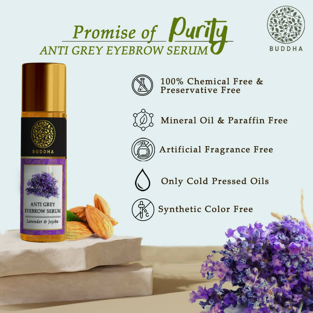 Buddha Natural Grey Eyebrow Serum - Distacart