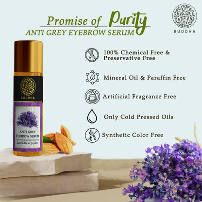 Buddha Natural Grey Eyebrow Serum - Distacart
