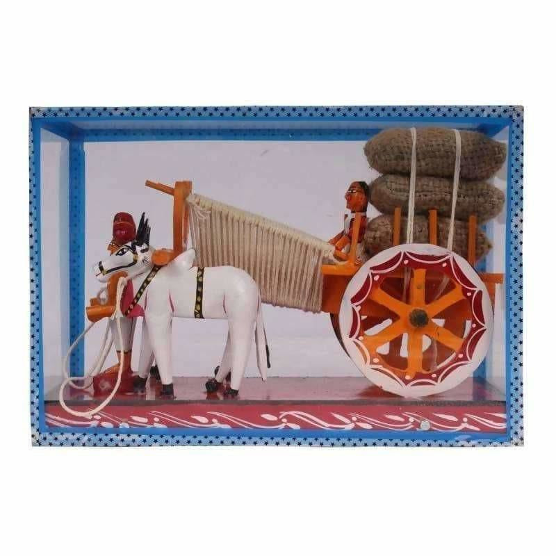 Kondapalli Bullock Cart With Frame (Big size) - Distacart