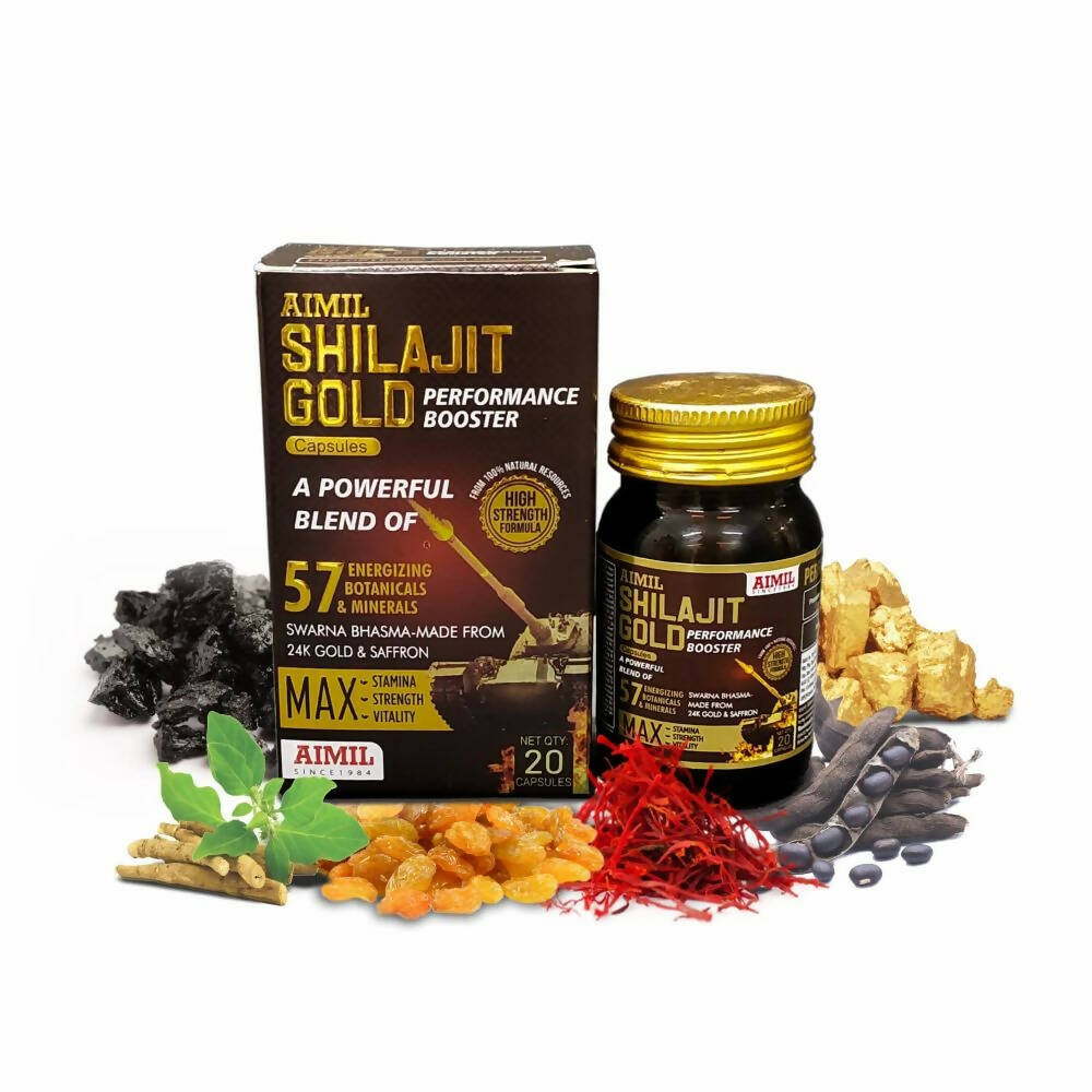 Aimil SJ Gold Capsules – Performance Booster - Distacart