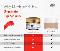 Thumbnail for Love Earth Organic Lip Scrub - Distacart