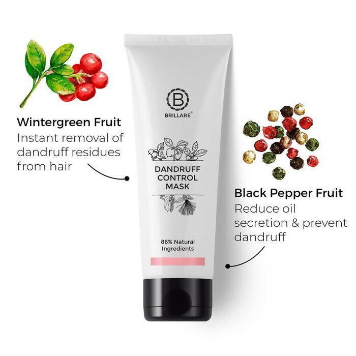 Brillare Dandruff Control Hair Mask - Distacart