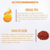 Thumbnail for Aegte Organics Orange Peel Lip & Cheek Tint Balm uses