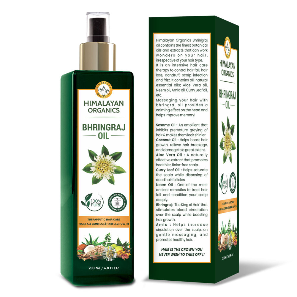 Himalayan Organics Bhringraj Oil - Distacart