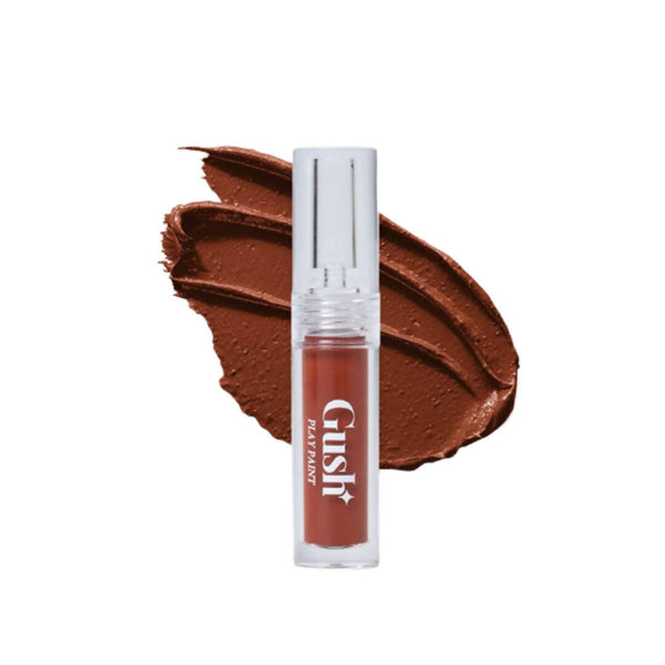 Gush Beauty Play Paint Airy Fluid Lipstick - Chocolate Brown - Distacart