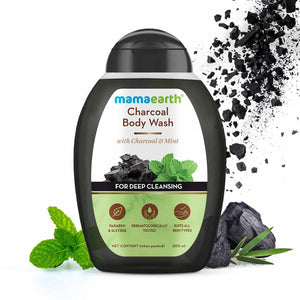 Mamaearth Charcoal Body Wash With Charcoal & Mint For Deep Cleansing - Distacart