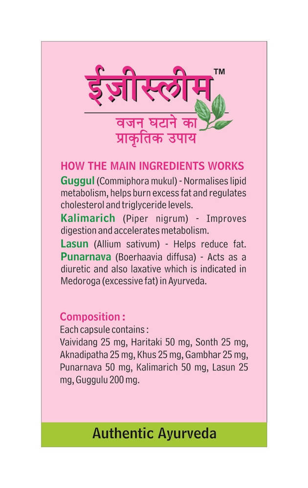 Goodcare Ezi Slim Plus Capsules Composition